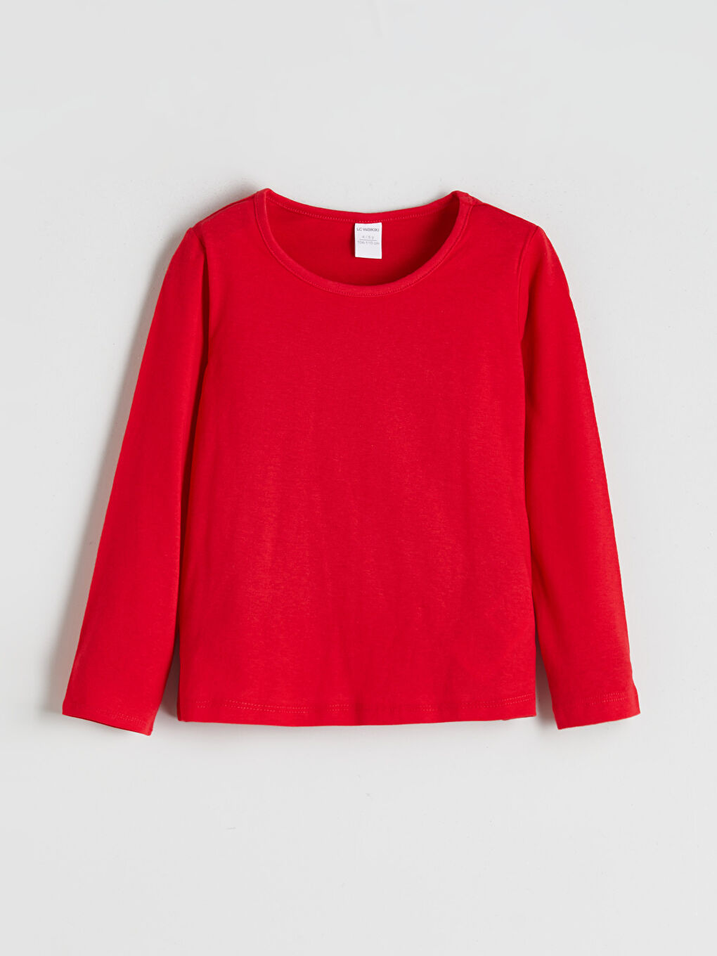 LCW Kids Crew Neck Basic Girls' T-Shirt -W53021Z1-KYU