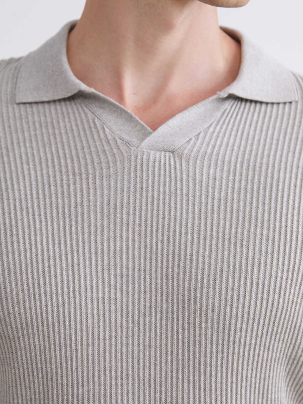 LCW Vision Polo Neck Men's Knitwear Sweater -W53026Z8-L8T