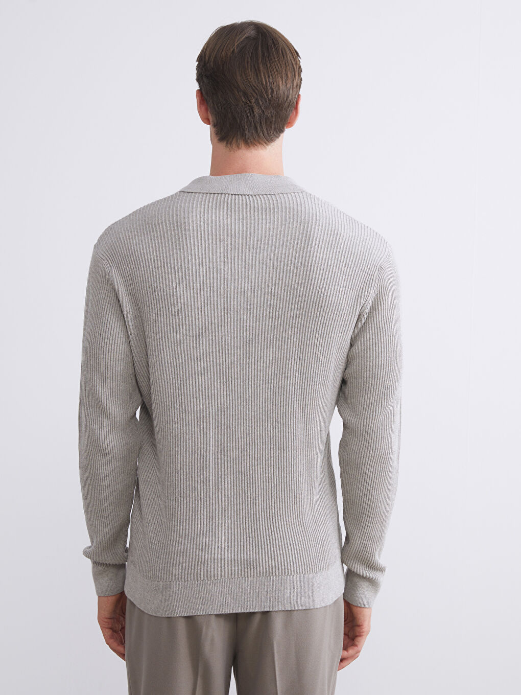 LCW Vision Polo Neck Men's Knitwear Sweater -W53026Z8-L8T