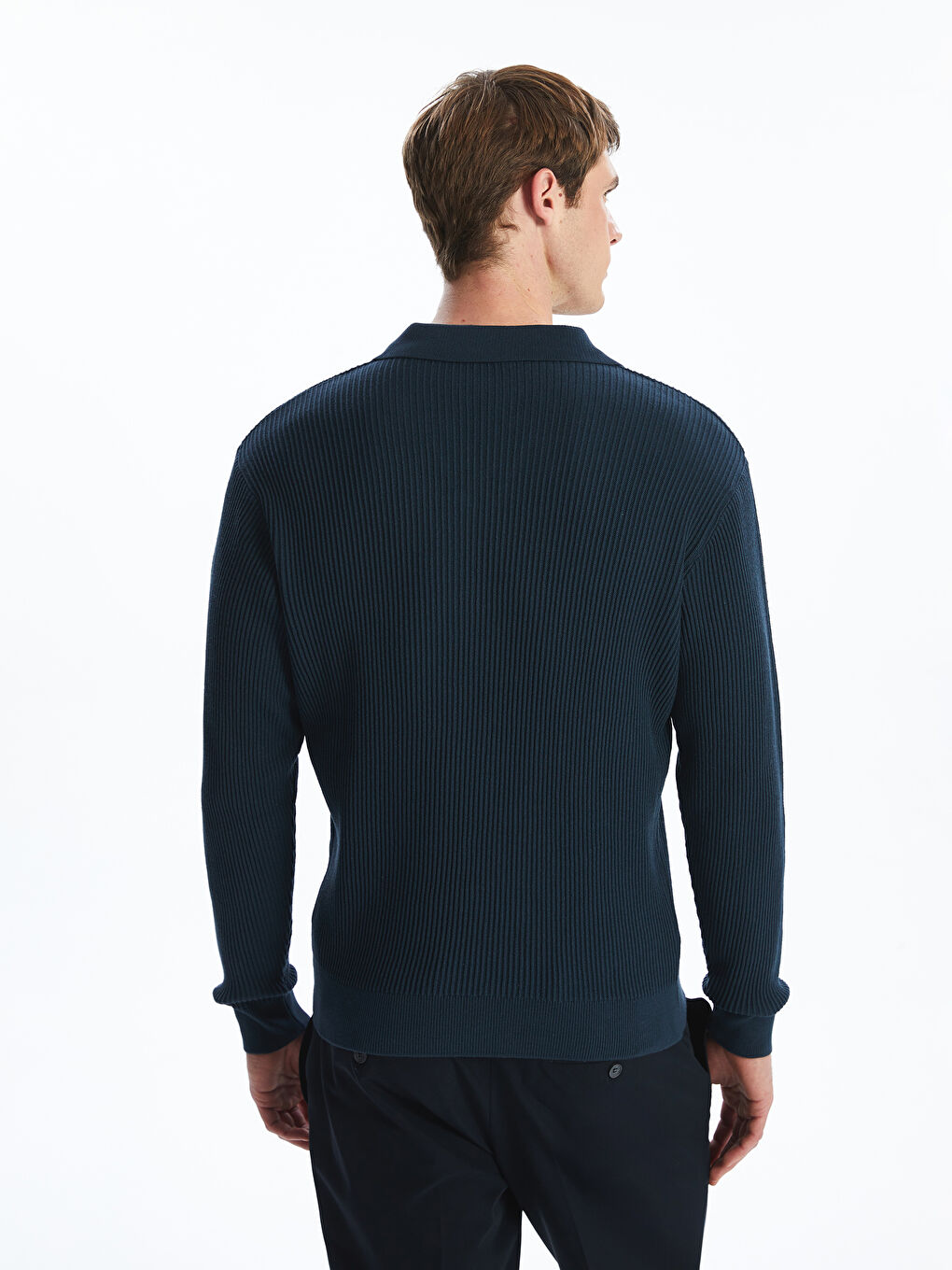 LCW Vision Polo Neck Men's Knitwear Sweater -W53026Z8-YH7