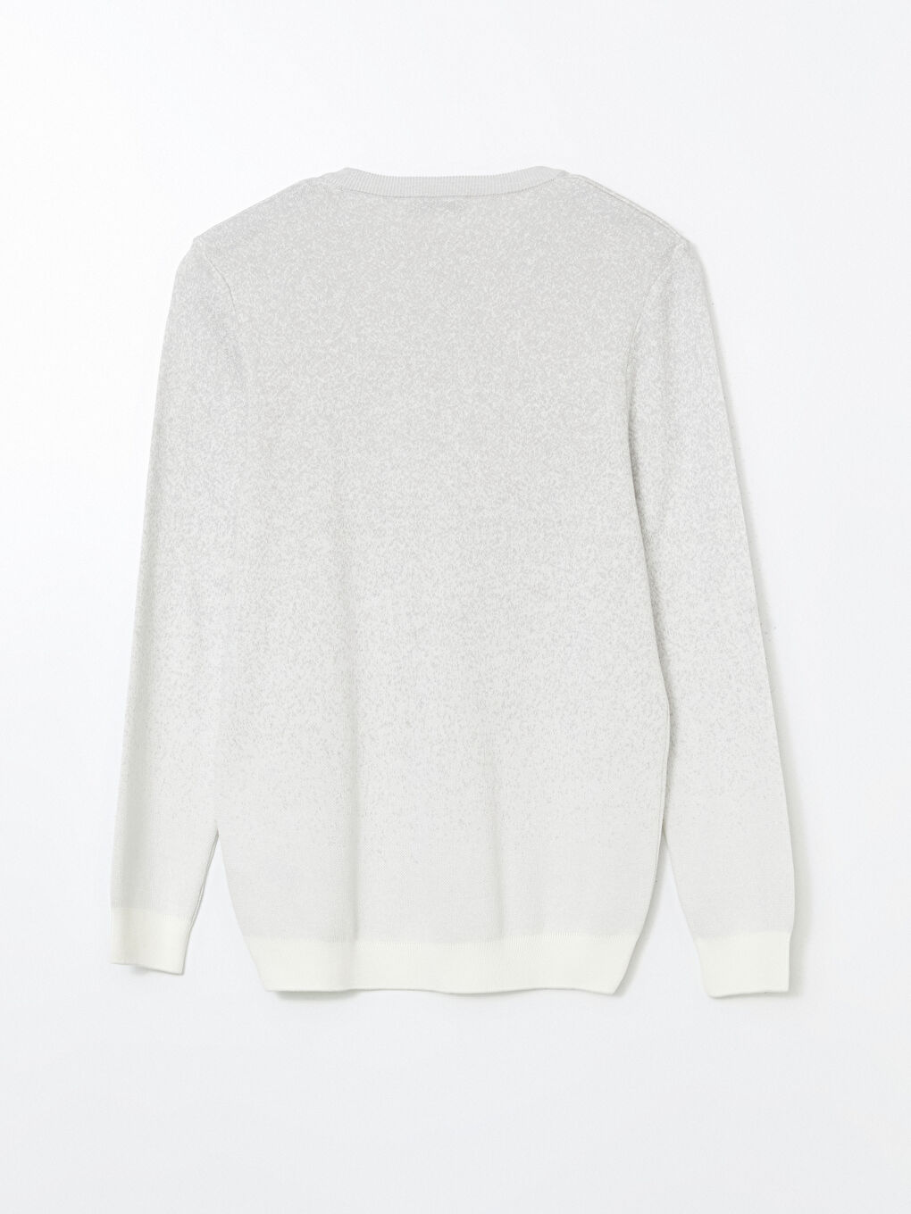 LCW Vision Crew Neck Long Sleeve Men's Tricot Sweater -W53042Z8-LAL