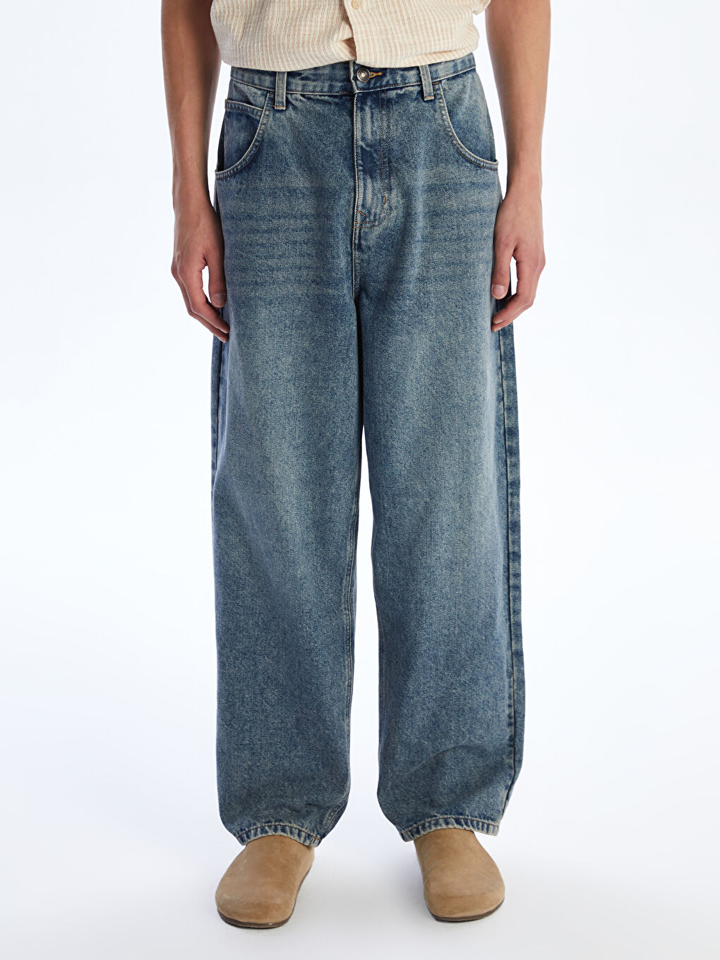 800 Джинсы Balloon Fit для Мужчин-1