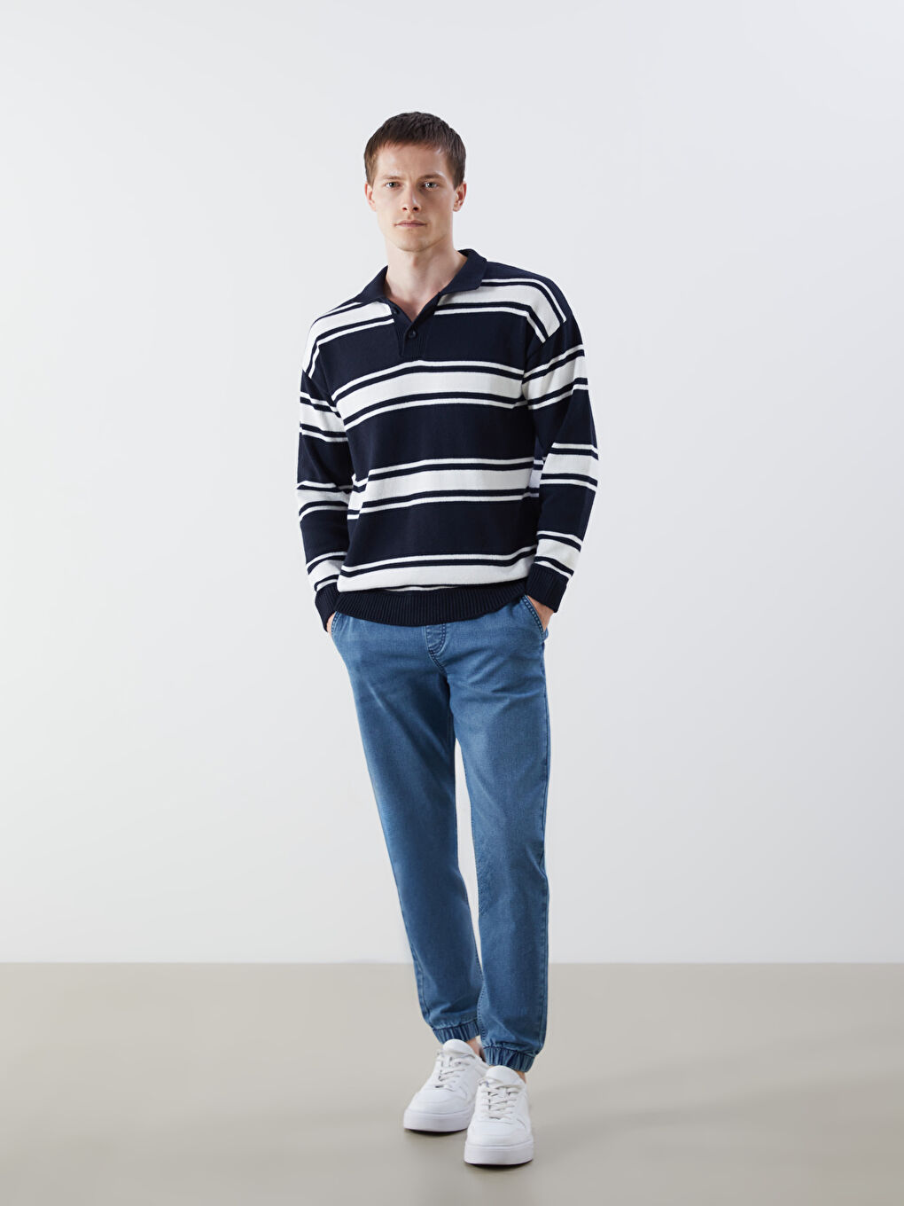 LCW Jeans 780 جينز رجالي رياضي -W53074Z8-H45