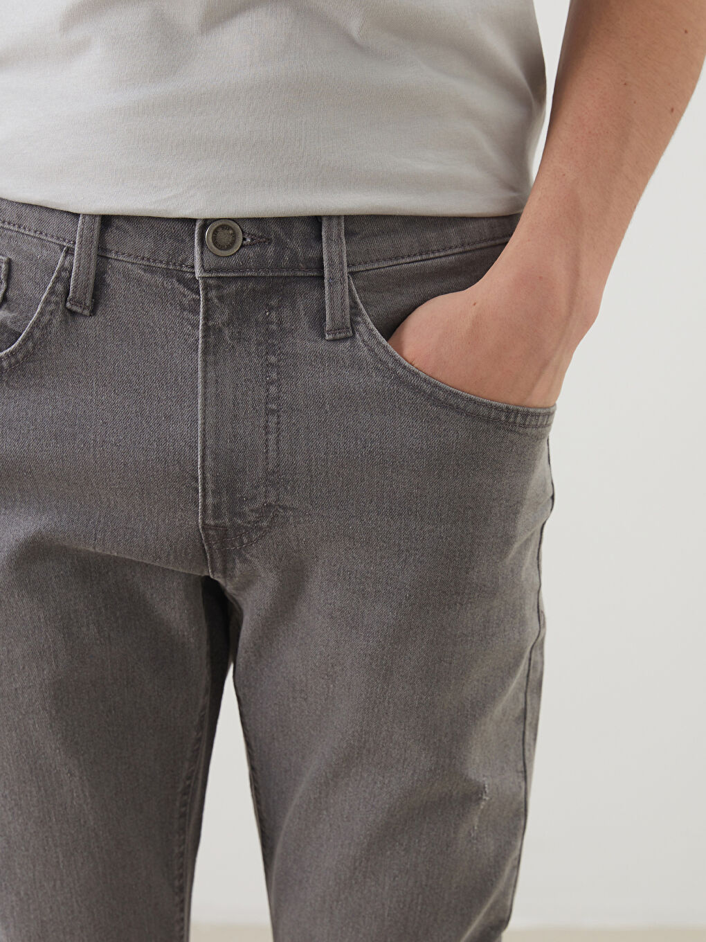 LCW Jeans 750 Slim Fit Men's Jeans -W53077Z8-GRD
