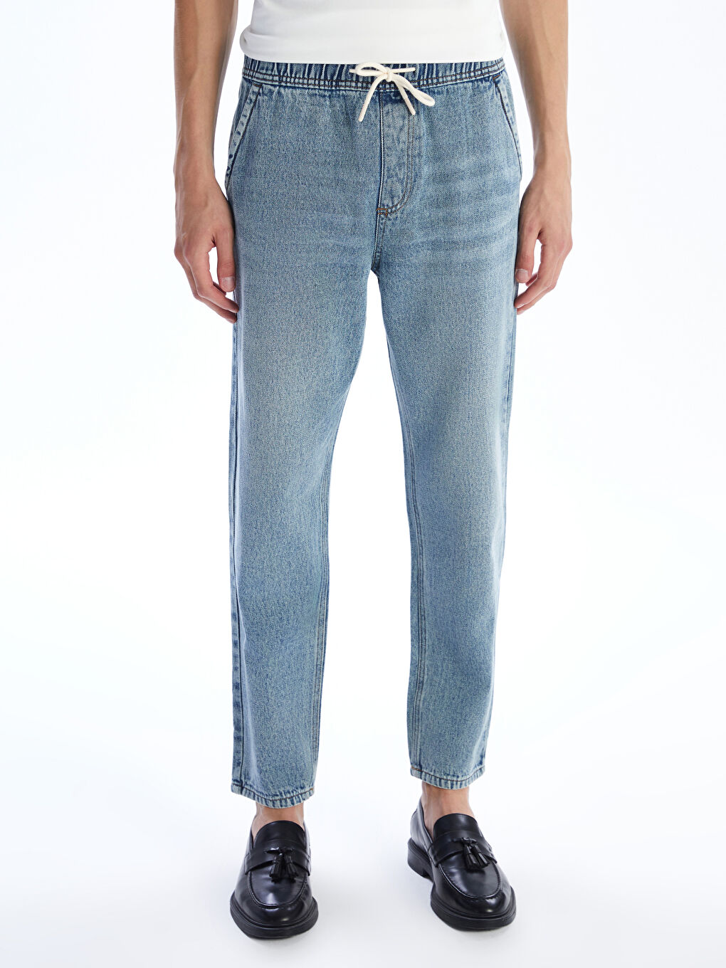 LCW Jeans 700 جينز بقصة مستقيمة للرجال -W53092Z8-H45