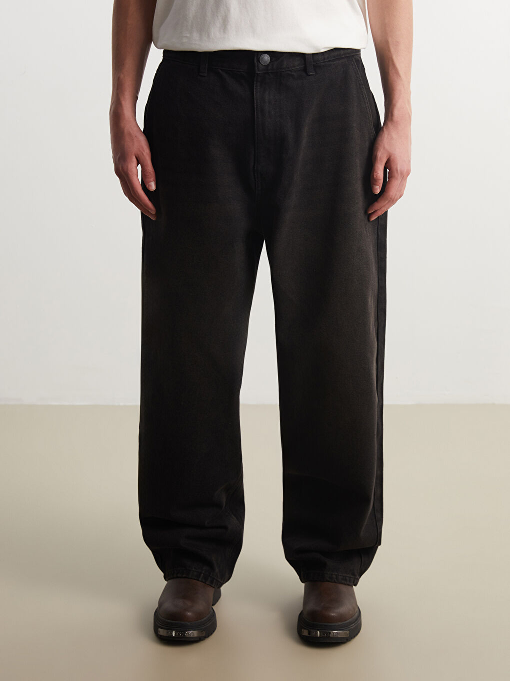 LCW Jeans Baggy Fit Men's Jeans -W53094Z8-326