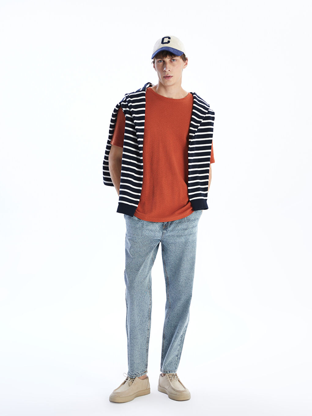 800 Джинсы Balloon Fit для Мужчин