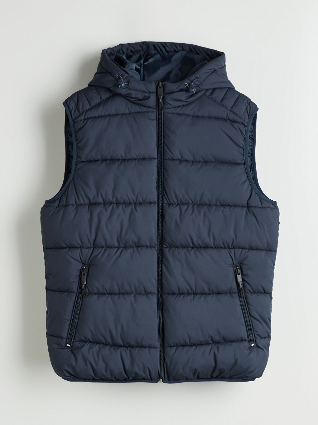 Straight Collar Men's Inflatable Vest-5