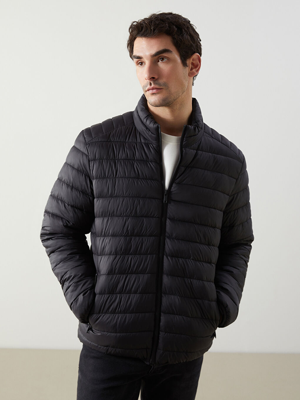 LCWAIKIKI Classic Men's Down Jacket -W53124Z8-CVL