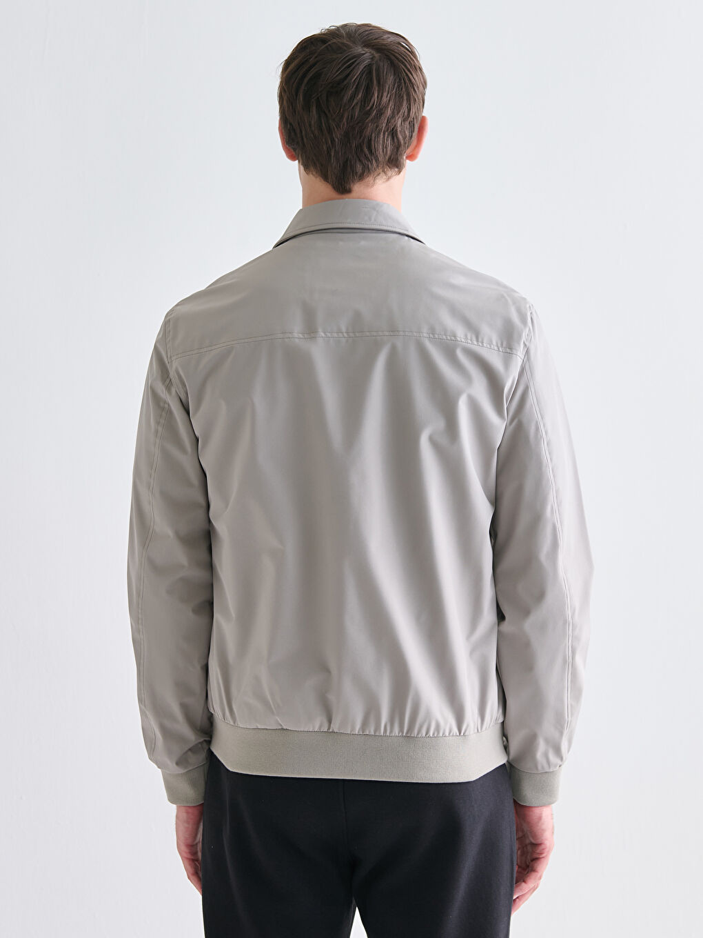 Standard Fit Collared Neck Men's Coat-3
