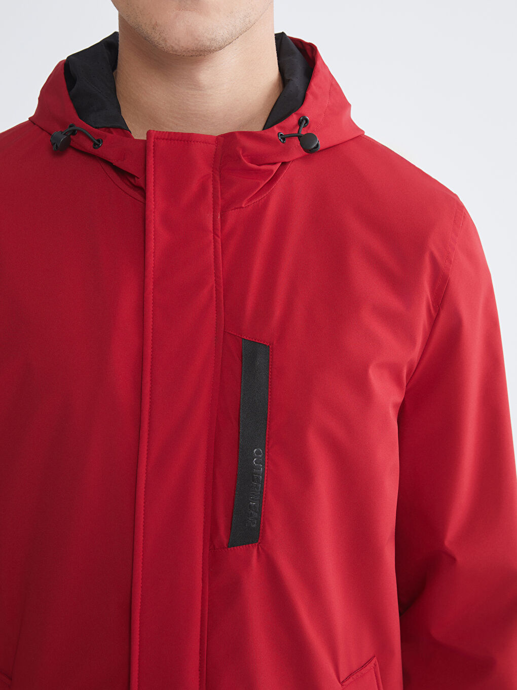 Мужская куртка стандартного кроя с капюшоном-2