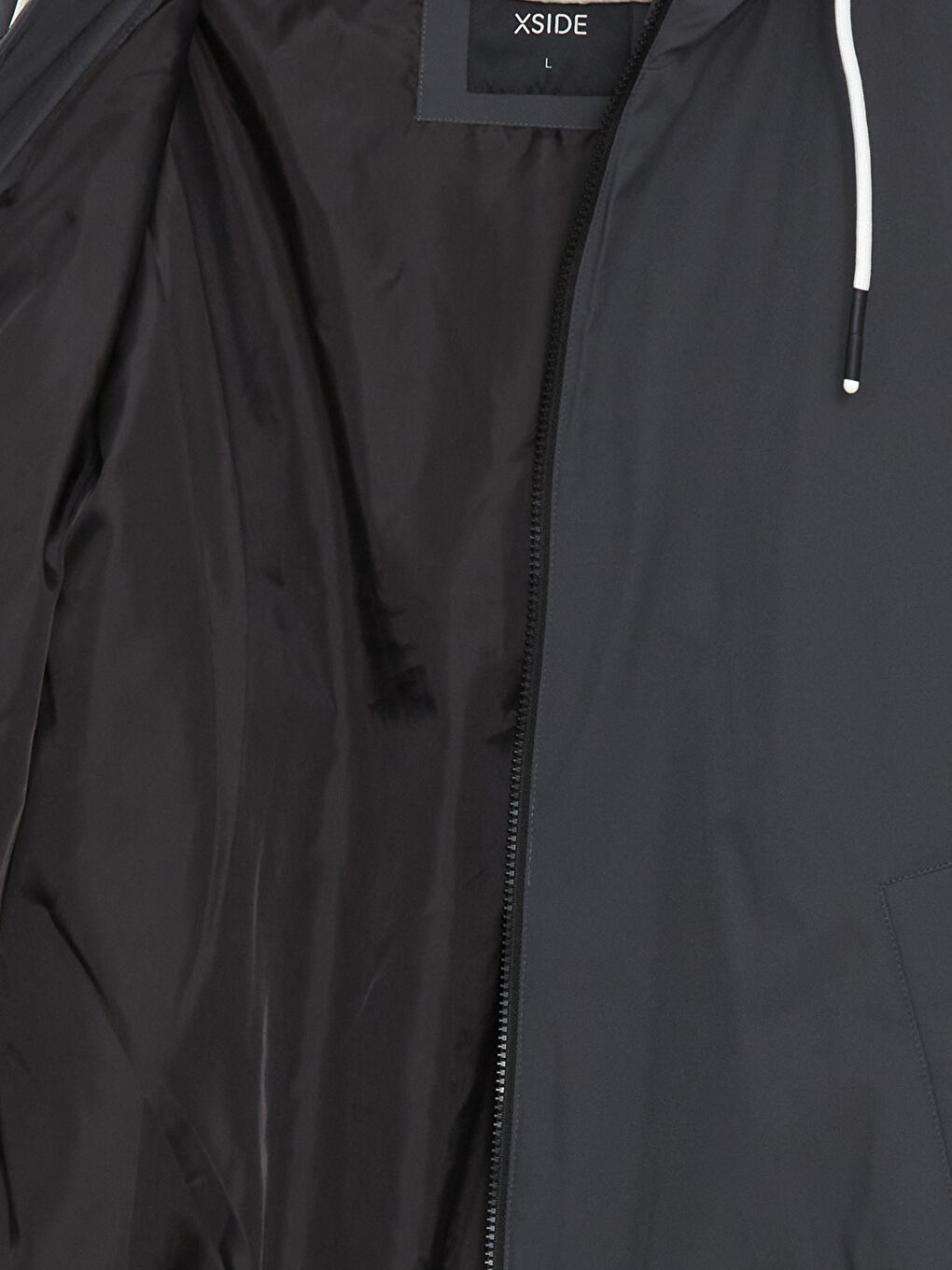 XSIDE Relaxed Fit Hooded Men's Medium Thickness Coat -W53138Z8-JPT