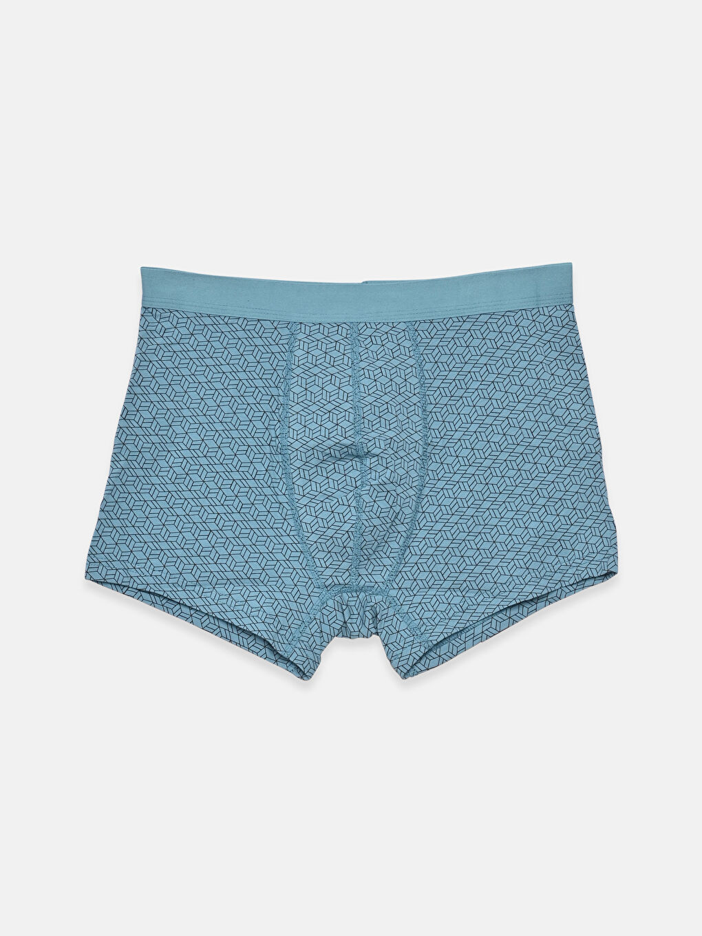 سراويل بوكسر قطن مطاطي قصة عادية رجال 3 ديال الباكات-2