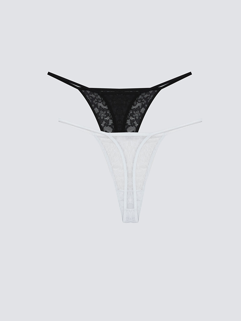 LCW DREAM 2-piece Lace Thong Briefs -W53162Z8-CVL