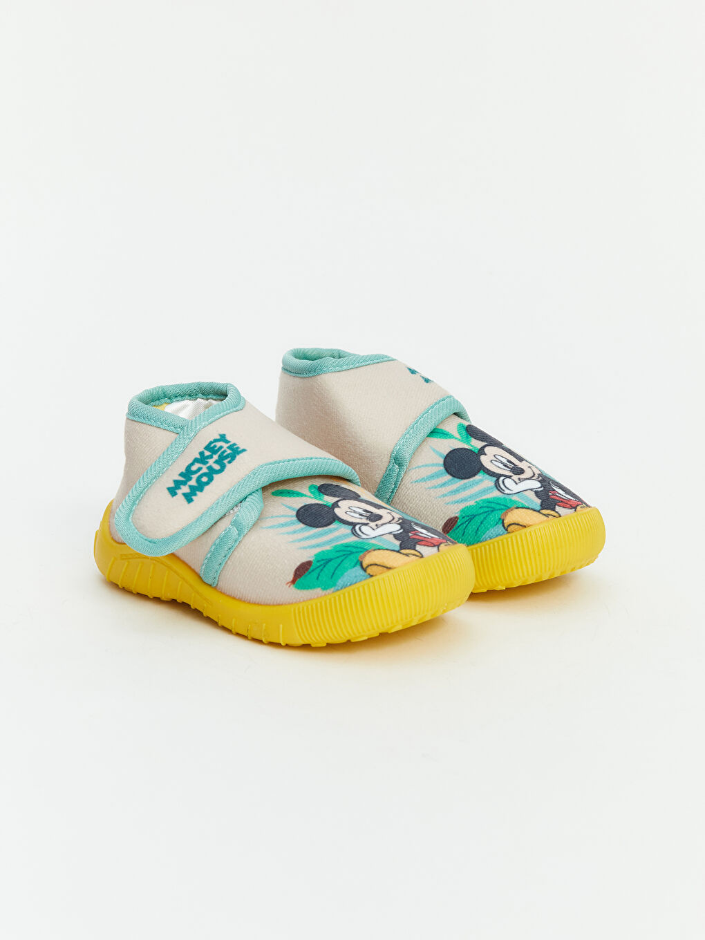 LCW STEPS Mickey Mouse Printed Baby Boys' Slipper Boots -W53176Z1-VD9