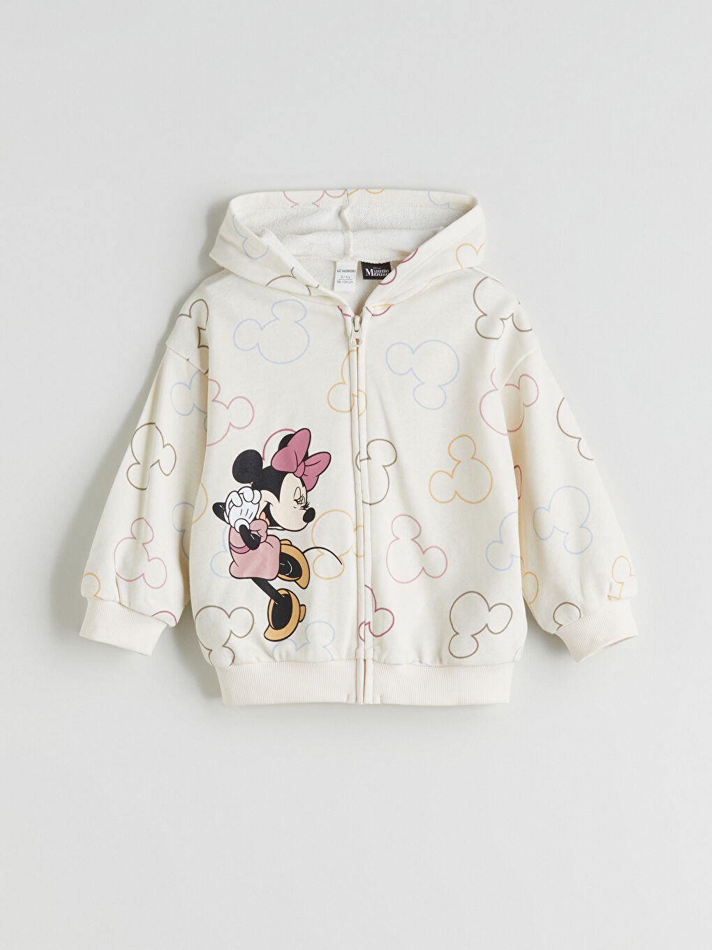 LCW Kids Κορίτσι ΕΚΡΟΥ Φούτερ -W53194Z1-LRA