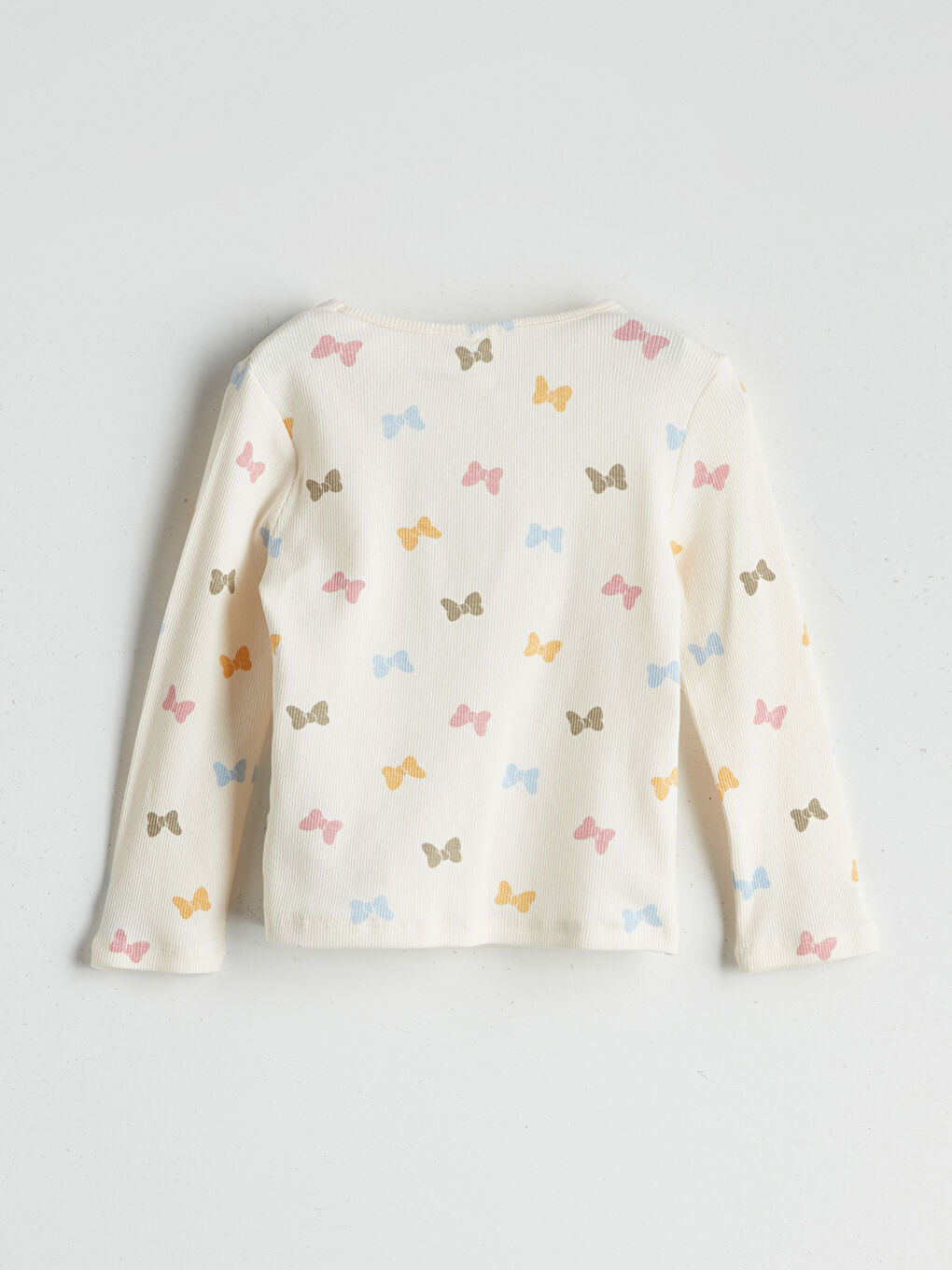 LCW Kids Crew Neck Minnie Mouse Printed Girls' T-Shirt -W53195Z1-LRA