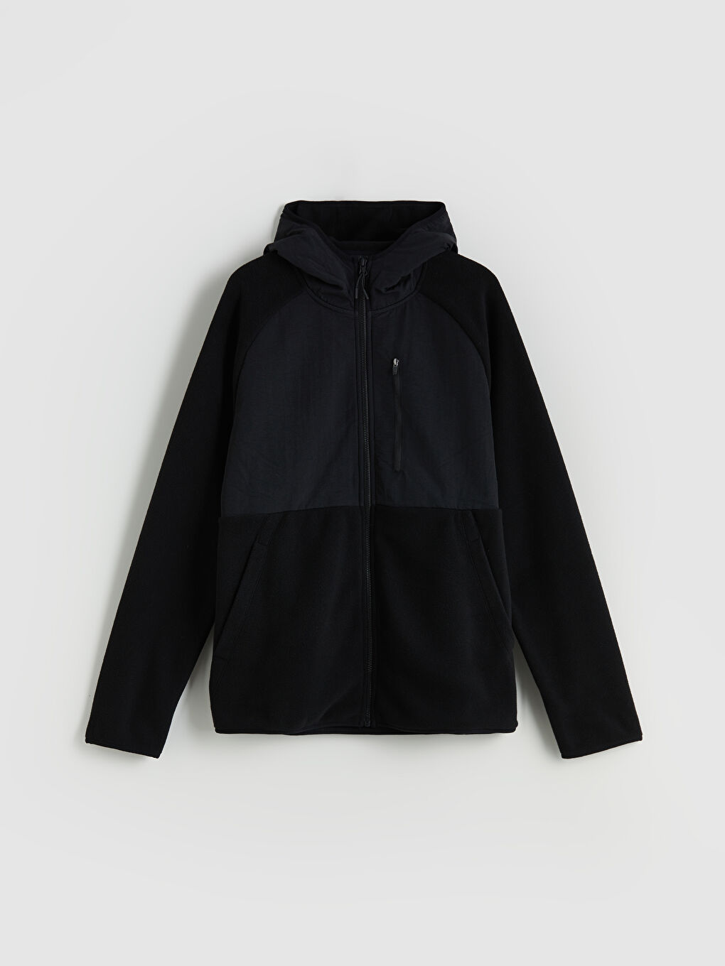 XSIDE ACTIVE Man BLACK Zip-Up Sweatshirt -W53213Z8-CVL