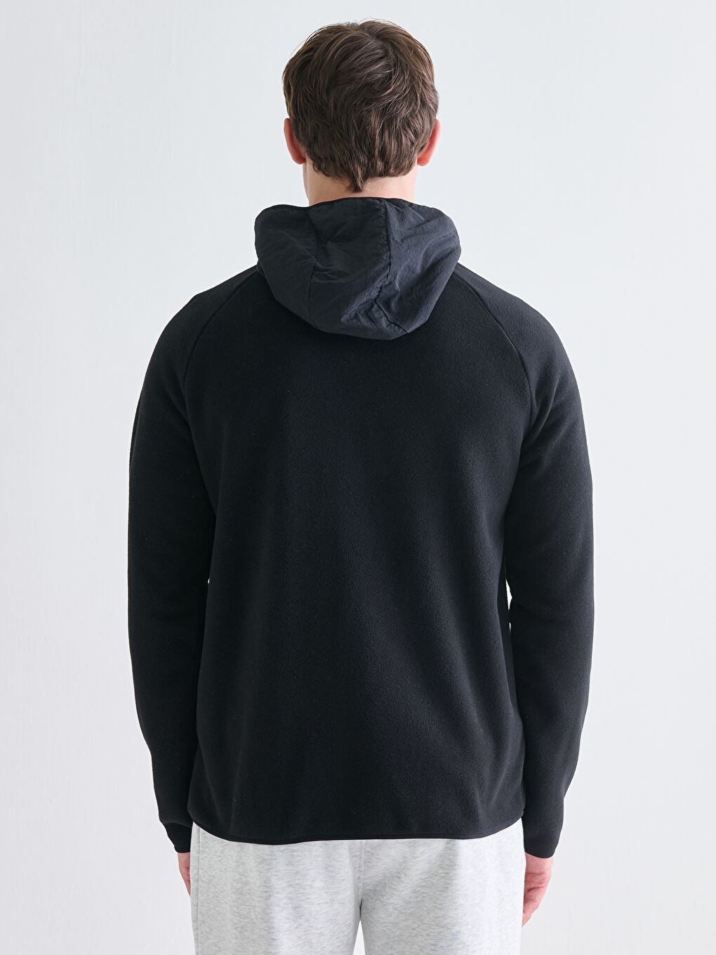 XSIDE ACTIVE Man BLACK Zip-Up Sweatshirt -W53213Z8-CVL