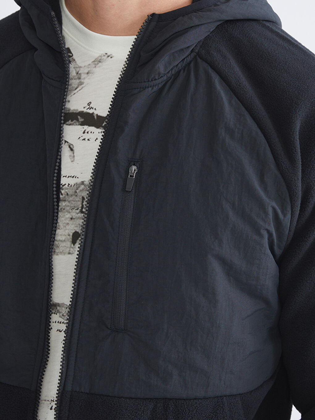 XSIDE ACTIVE Man BLACK Zip-Up Sweatshirt -W53213Z8-CVL