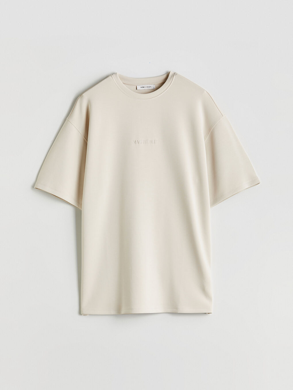 Әйелдерге арналған кестеленген оверсайз футболка-4