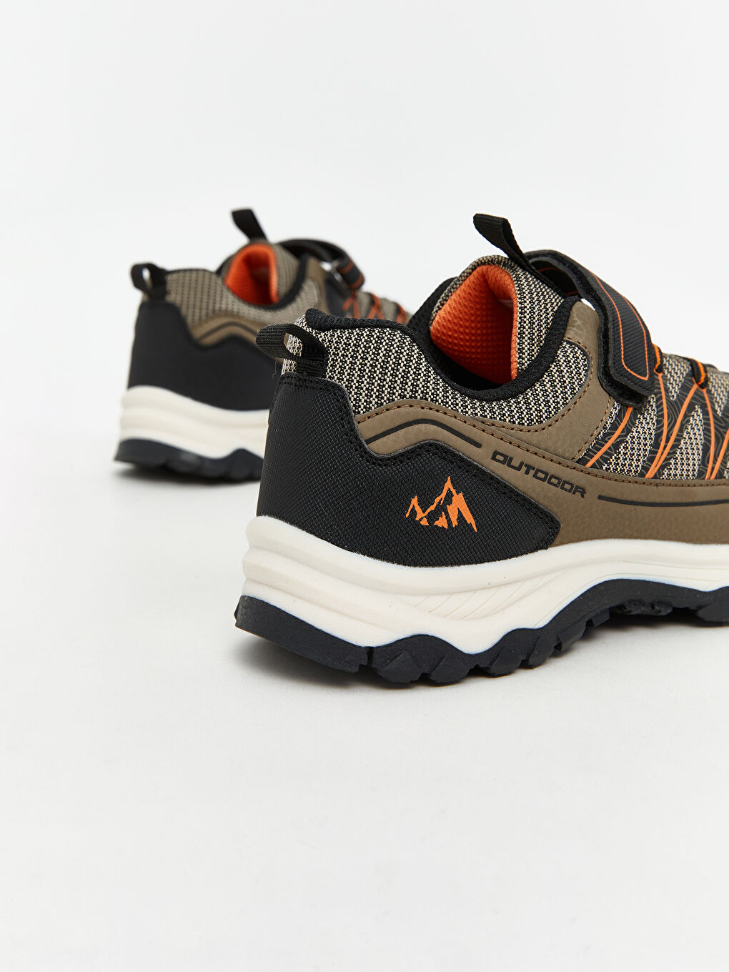 Lace-Up and Velcro Boys' Trekking Shoes-4
