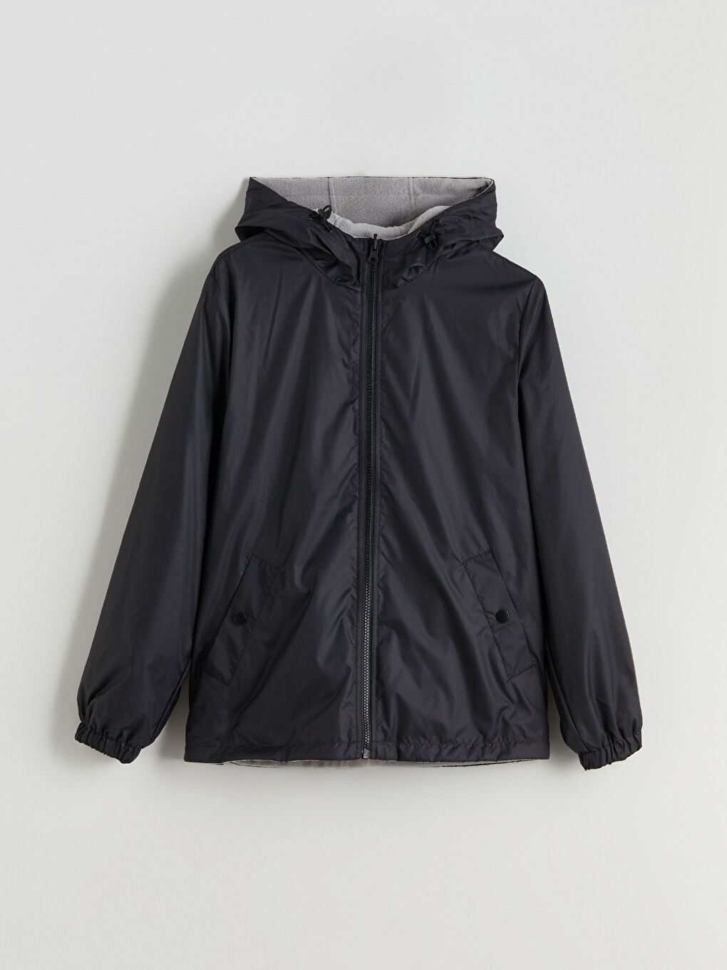 LCWAIKIKI Classic Hooded Plain Reversible Women's Coat -W53234Z8-CVL