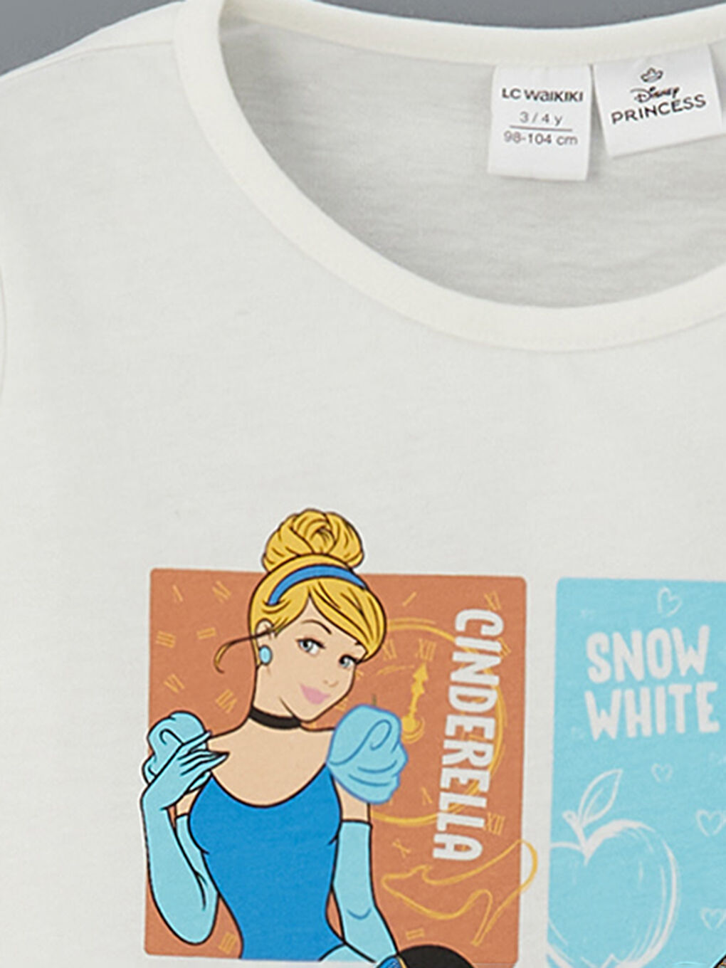 LCW Kids تيشيرت بيج فاتح / ايكرو فتاة -W53265Z1-R9J