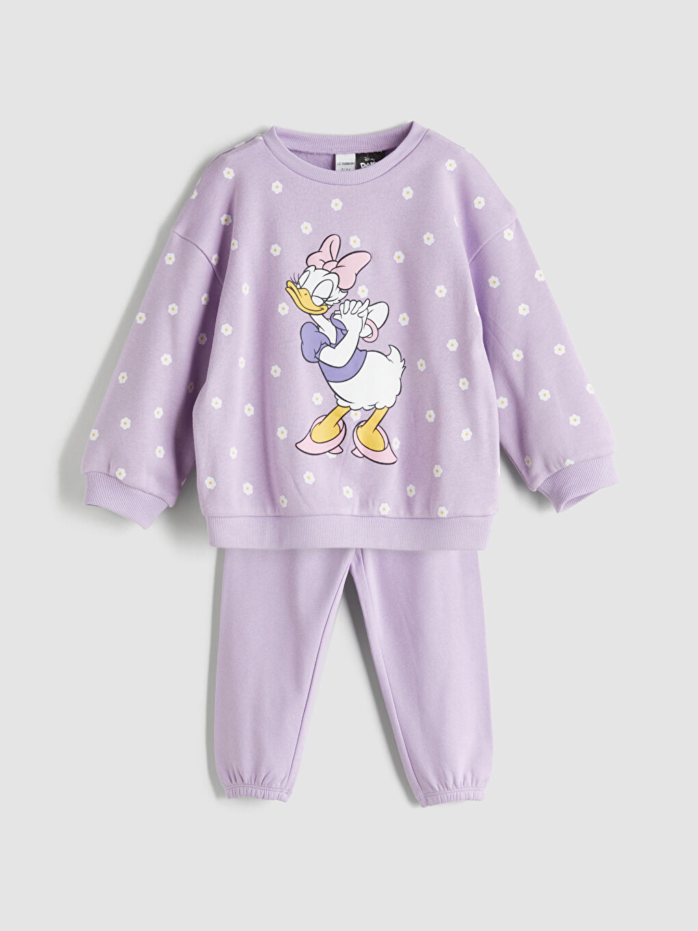LCW Kids طقم ليلكي فتاة -W53270Z1-G0W