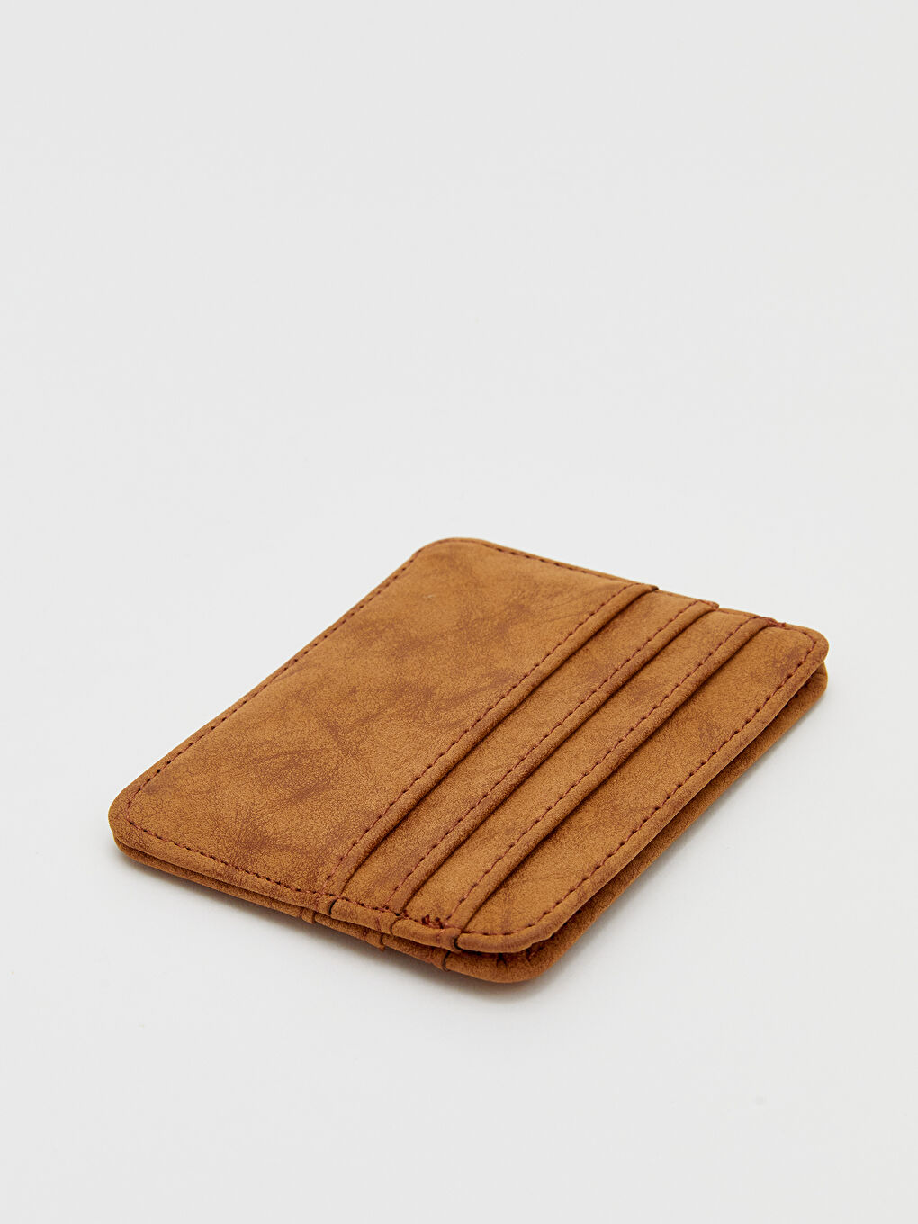 Kahverengi Deri Görünümlü Erkek Kartlık-1