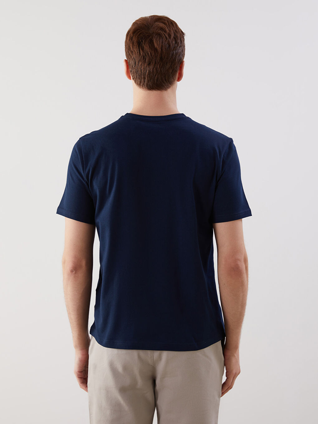 LCWAIKIKI Classic Crew Neck Printed Men's T-Shirt -W53302Z8-DWP