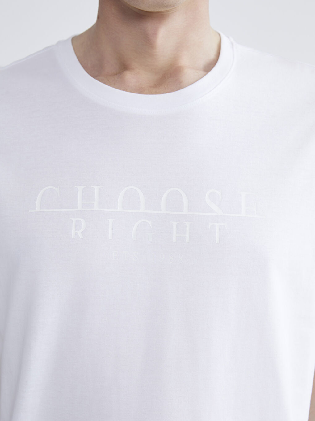 Crew Neck Men's T-Shirt-2