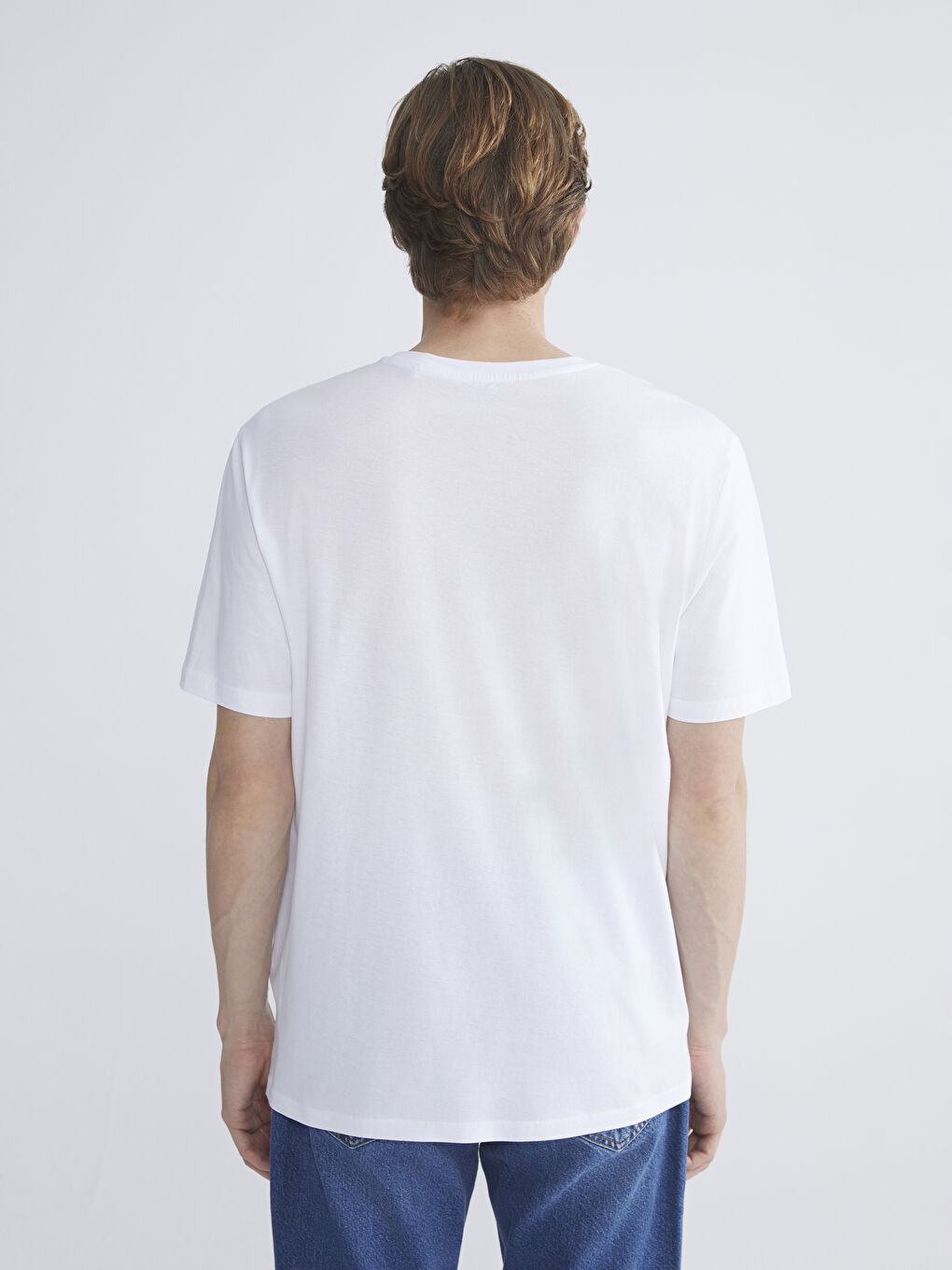 Crew Neck Men's T-Shirt-3