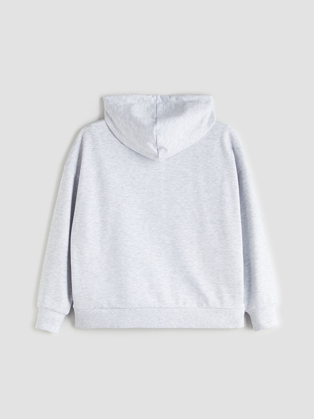 LCW Vision Hooded Oversize Women's Zipper Sweatshirt -W53318Z8-LAL