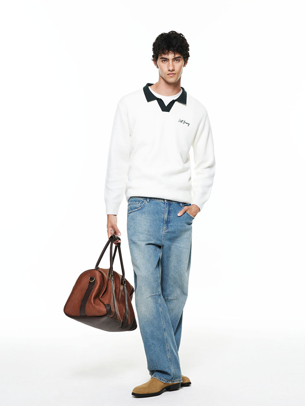 Baggy Fit Men's Jeans-1