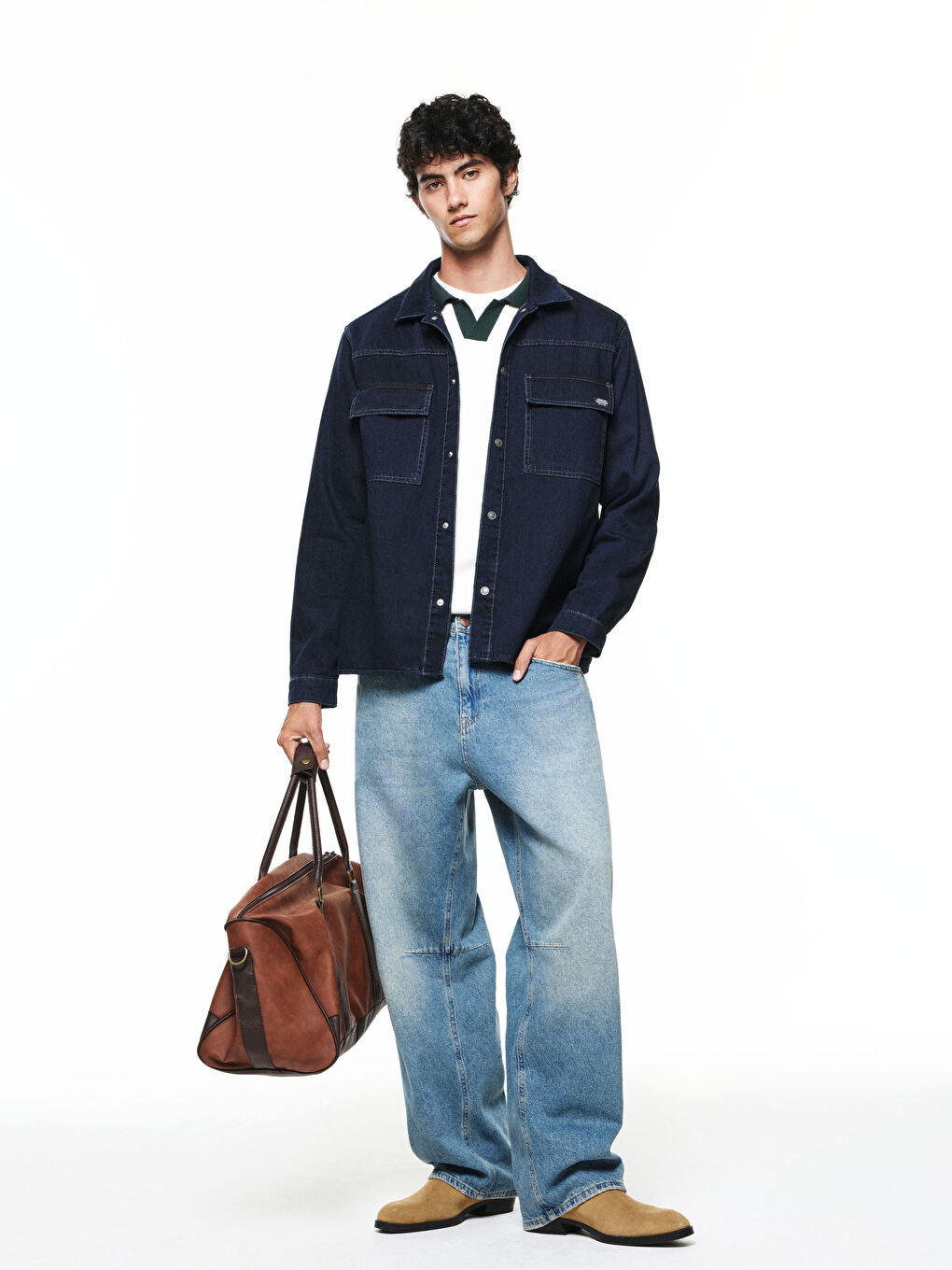 Baggy Fit Men's Jeans-2