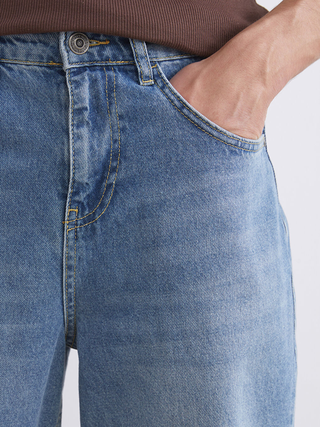 Baggy Fit Men's Jeans-4
