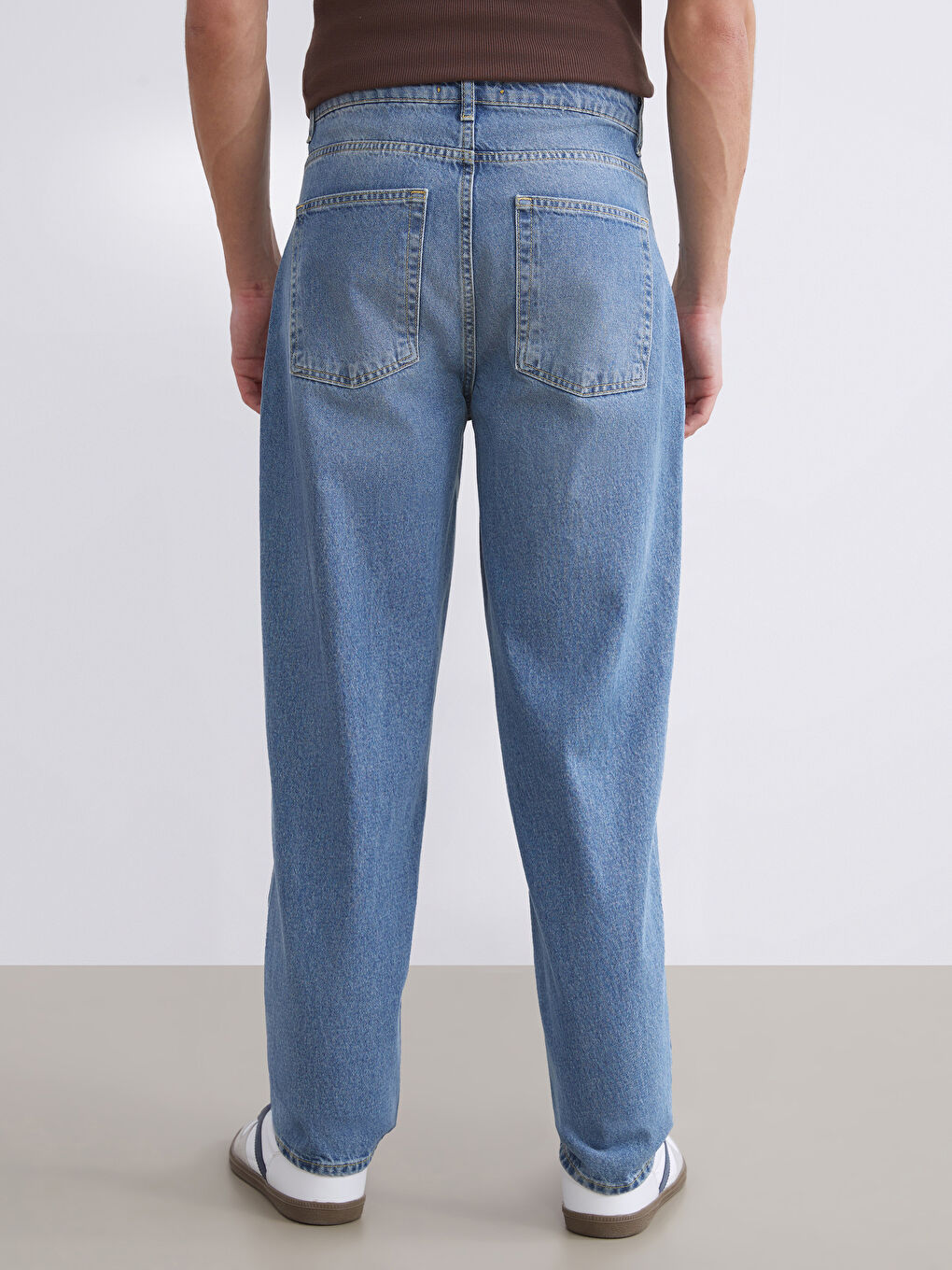 Baggy Fit Men's Jeans-5