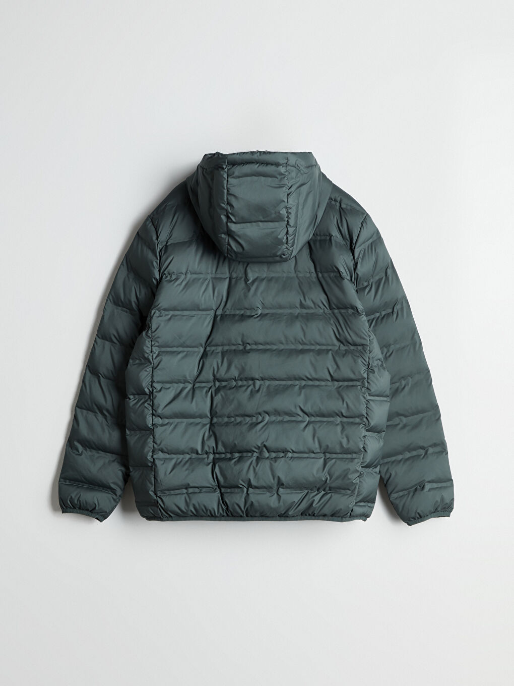 Standard Fit Hooded Men's Puffer Coat-2