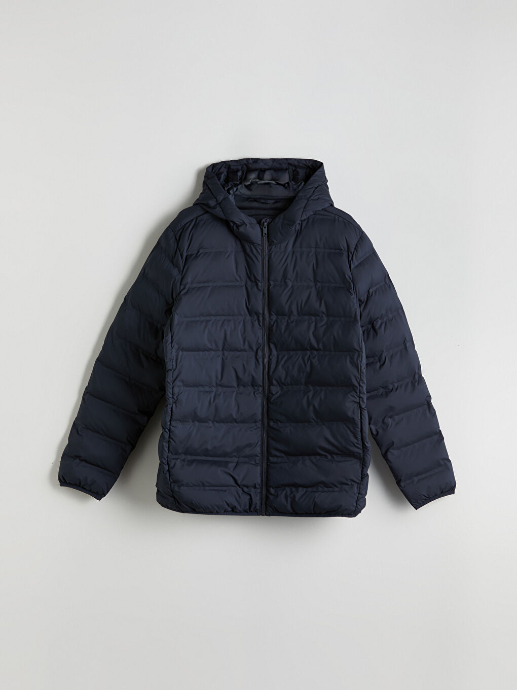 Standard Fit Hooded Men's Puffer Coat-5