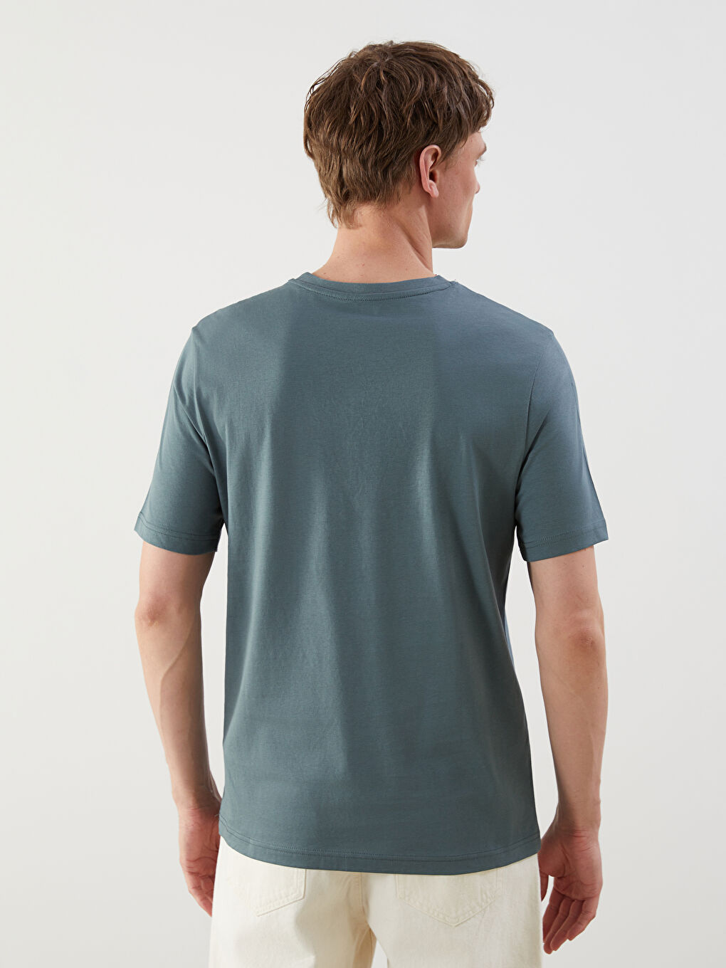 LCWAIKIKI Classic Crew Neck Printed Men's T-Shirt -W53374Z8-Z5M