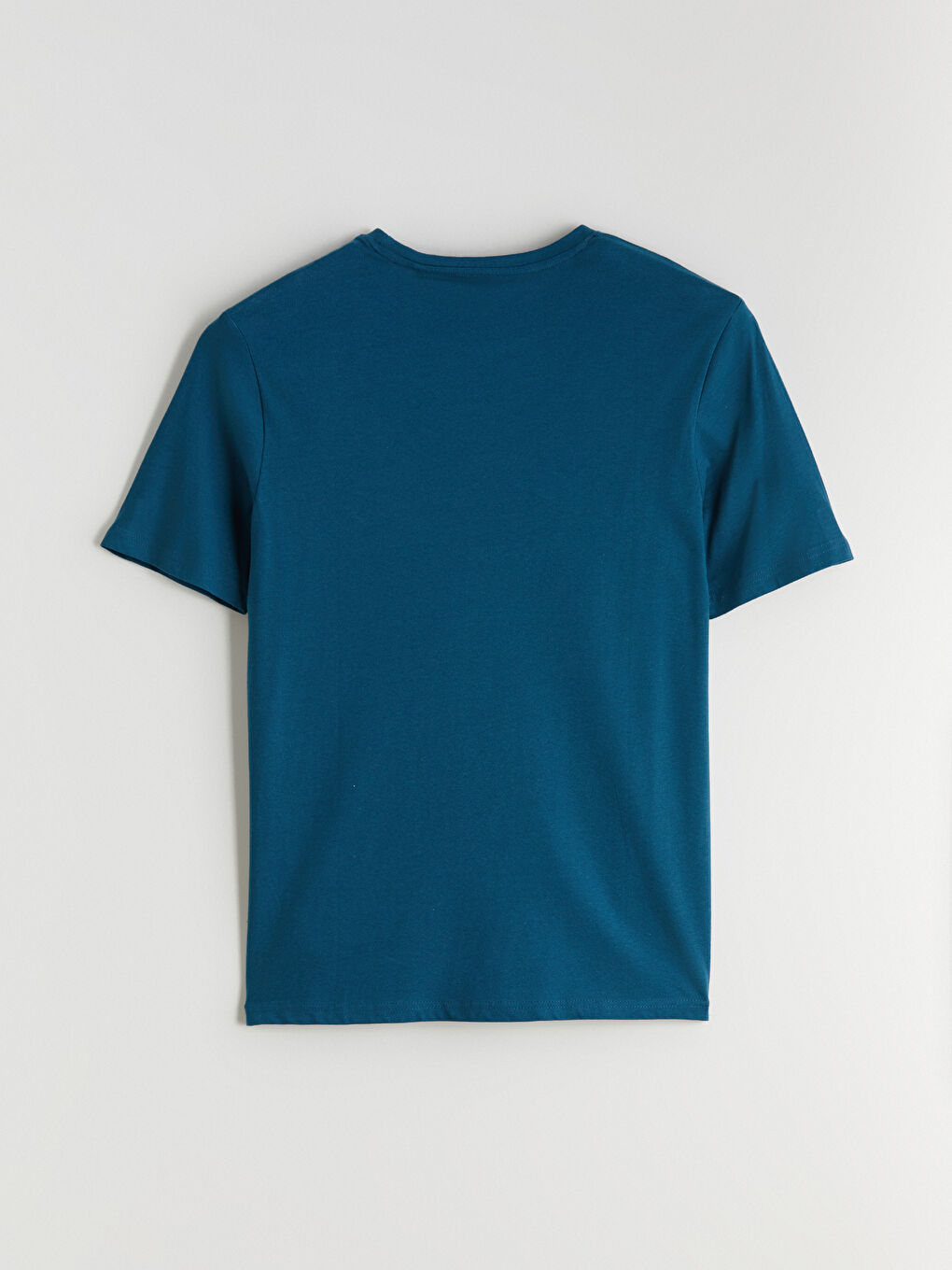 Crew Neck Printed Jersey Men's T-Shirt-1
