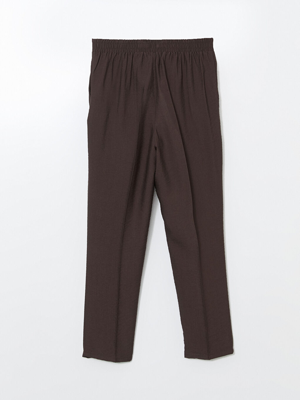 LCWAIKIKI Classic Elastic Waist Carrot Fit Women's Trousers -W53395Z8-JLD