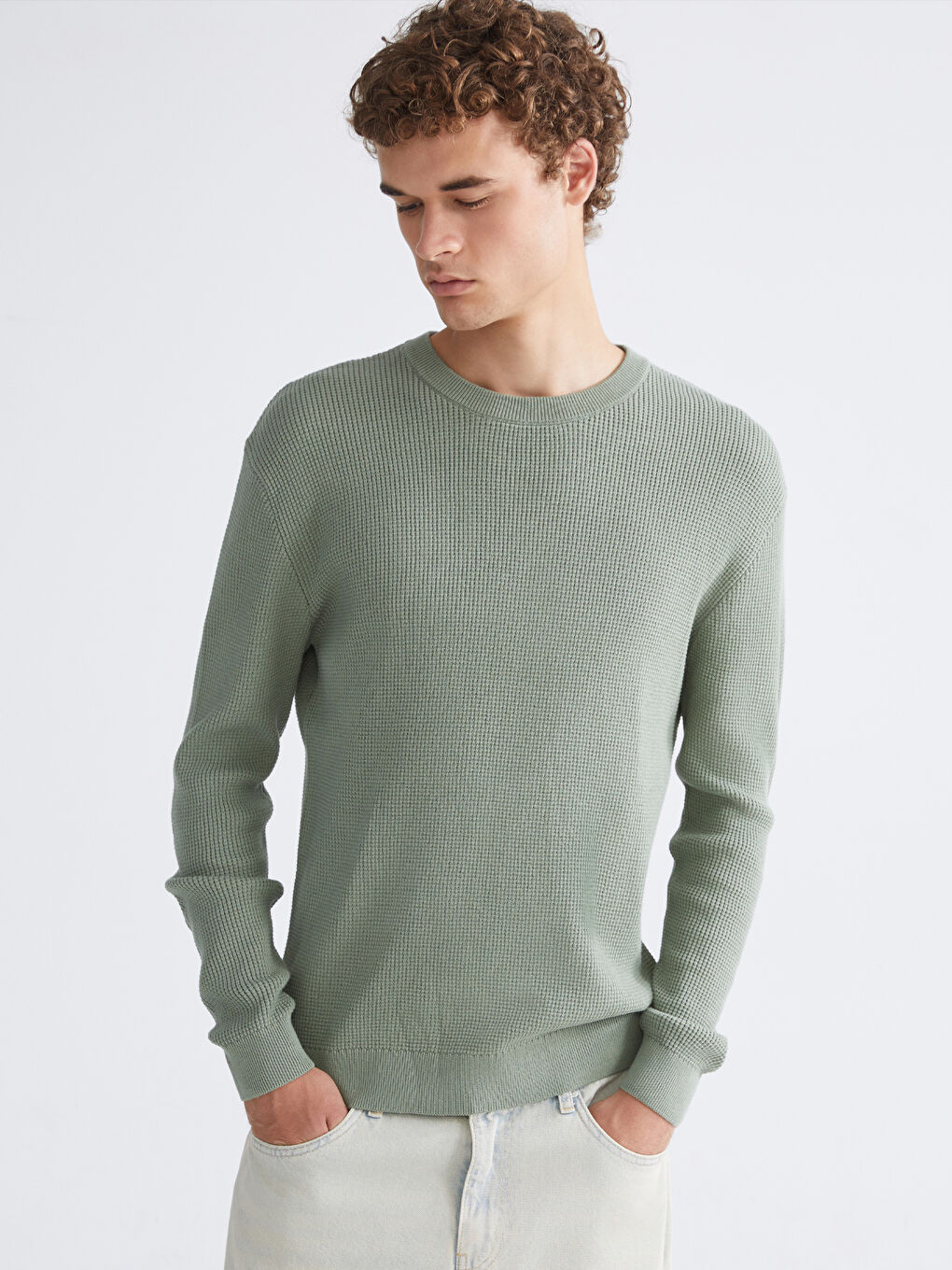 Crew Neck Men's Sweater