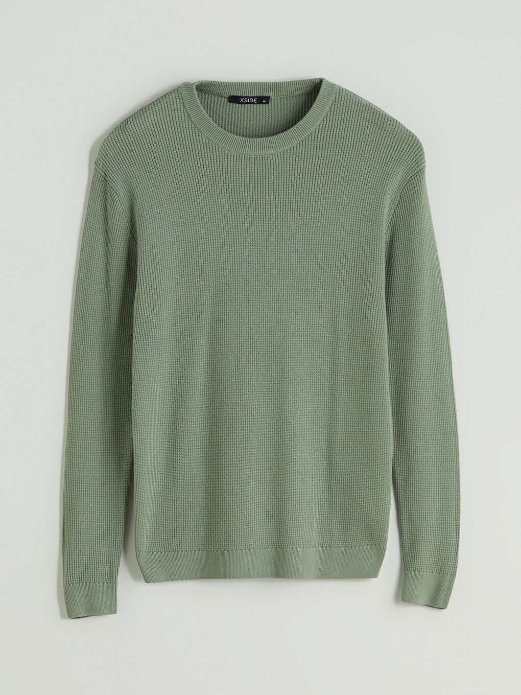 Crew Neck Men's Sweater-4