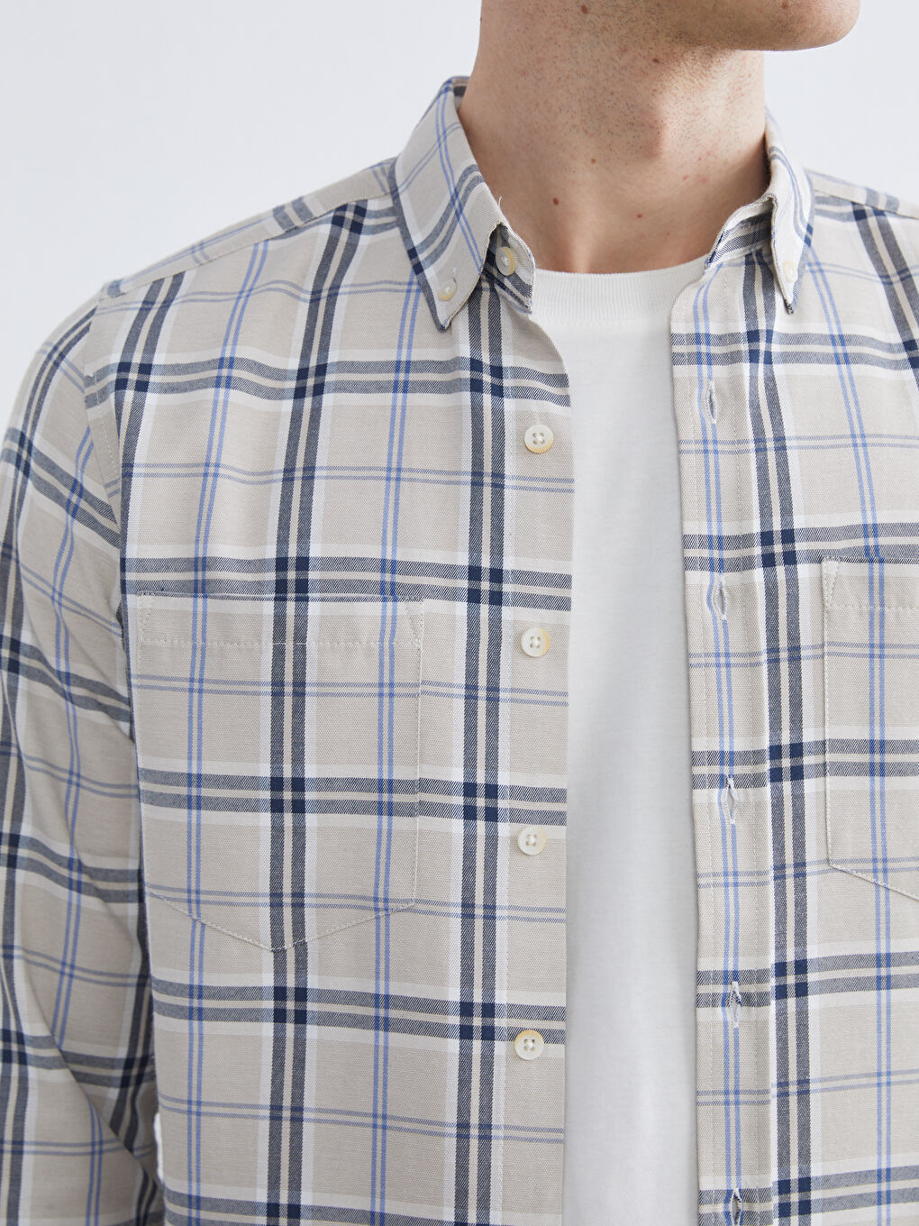 Muškarac BEŽ Košulja-2