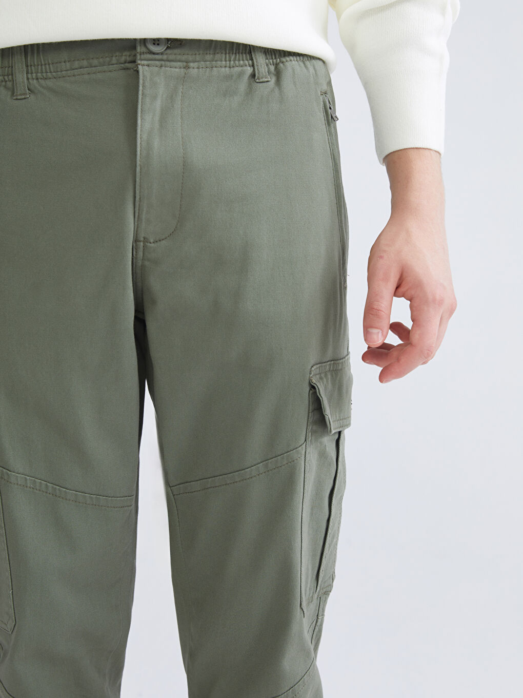 Uske Keper Muške Jogger Pantalone-2