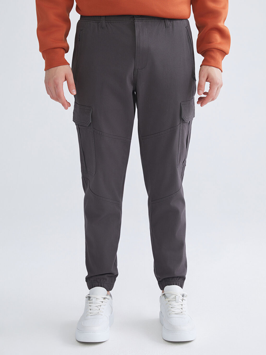 Uske Keper Muške Jogger Pantalone-1