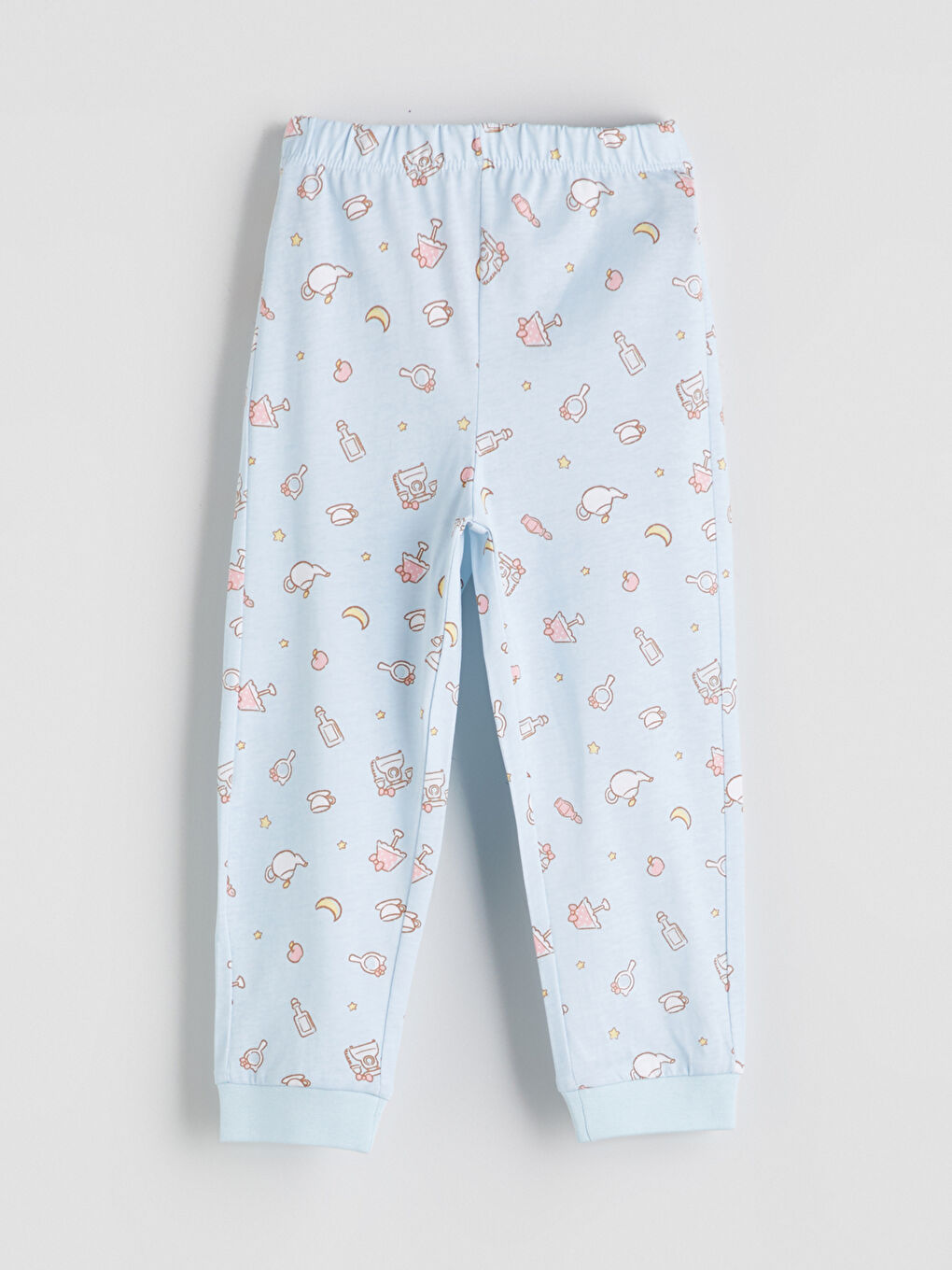 LCW Kids Hello Kitty štampani pidžama komplet za devojčice -W53426Z1-JH4