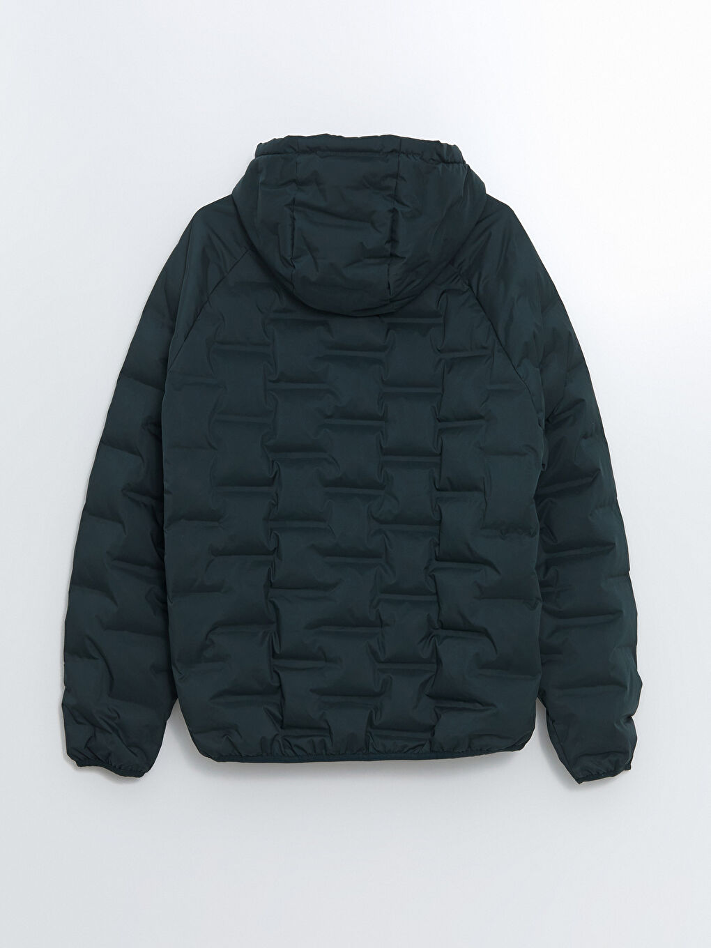 XSIDE Uski Puffer Kaput sa Kapuljačom za Muškarce -W53430Z8-ZBK